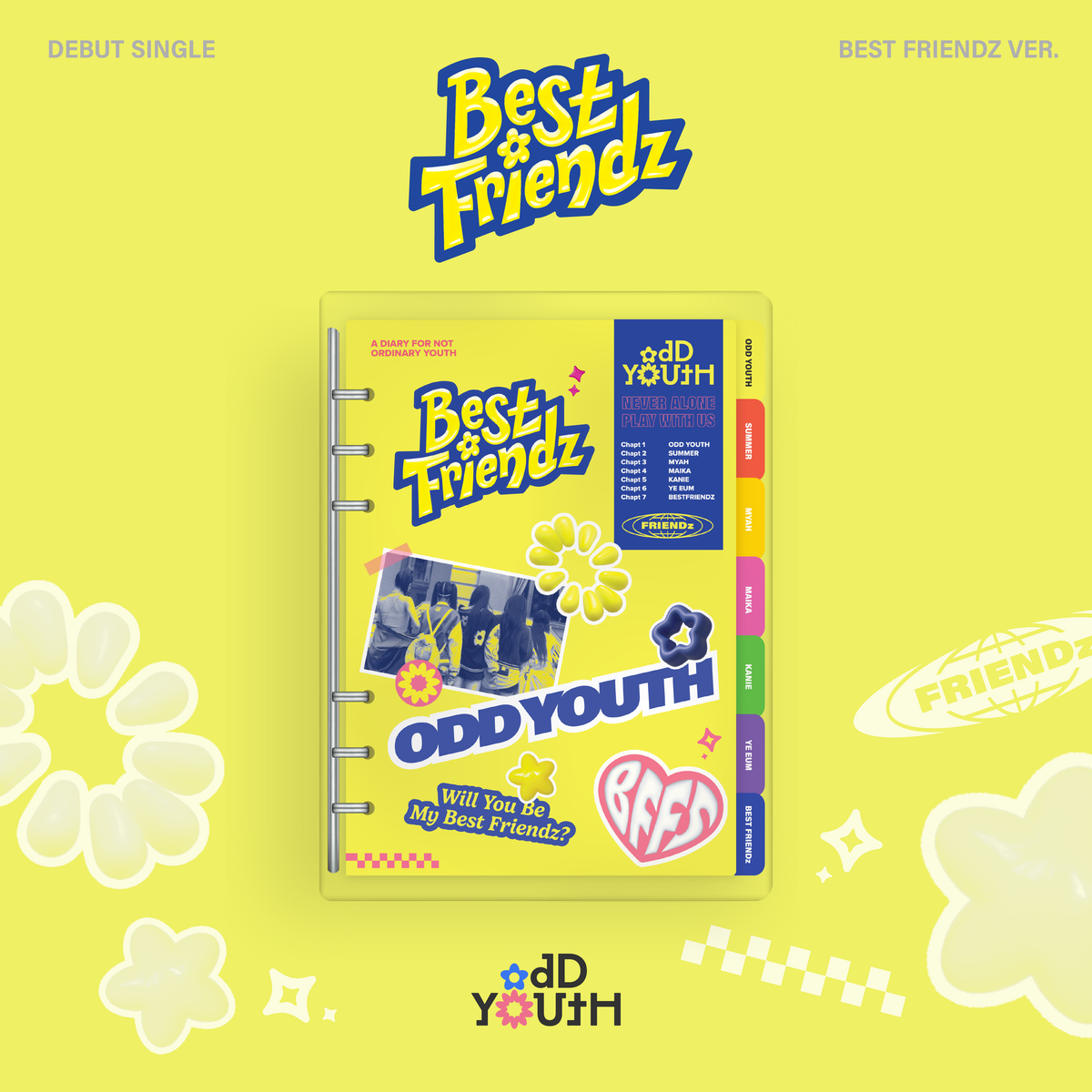 ODD YOUTH | 오드유스 | Single Album [ BEST FRIENDZ ] Best Friendz Ver