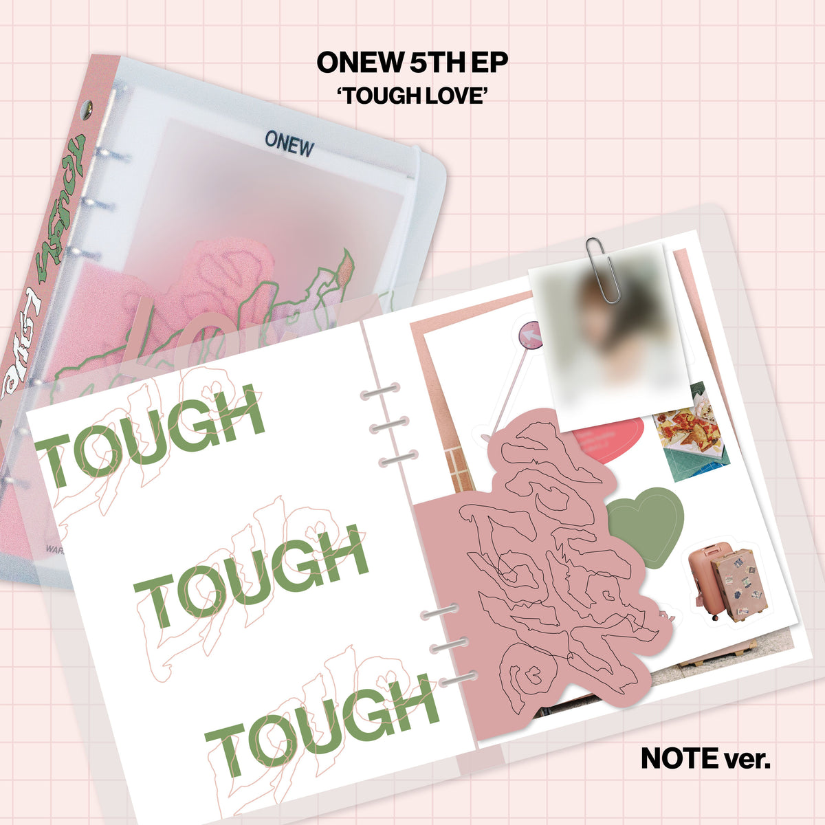 ONEW | 온유 | 5th Mini Album [ TOUGH LOVE ] Note Ver