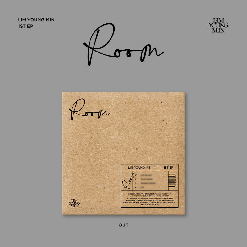 LIM YOUNGMIN | 임영민 | 1st EP Album [ROOM]