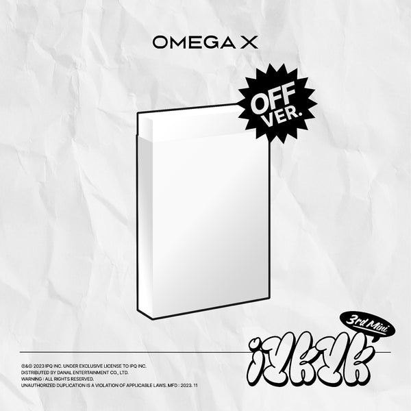 OMEGA X | 오메가엑스 | 3rd Mini Album [ IYKYK ]