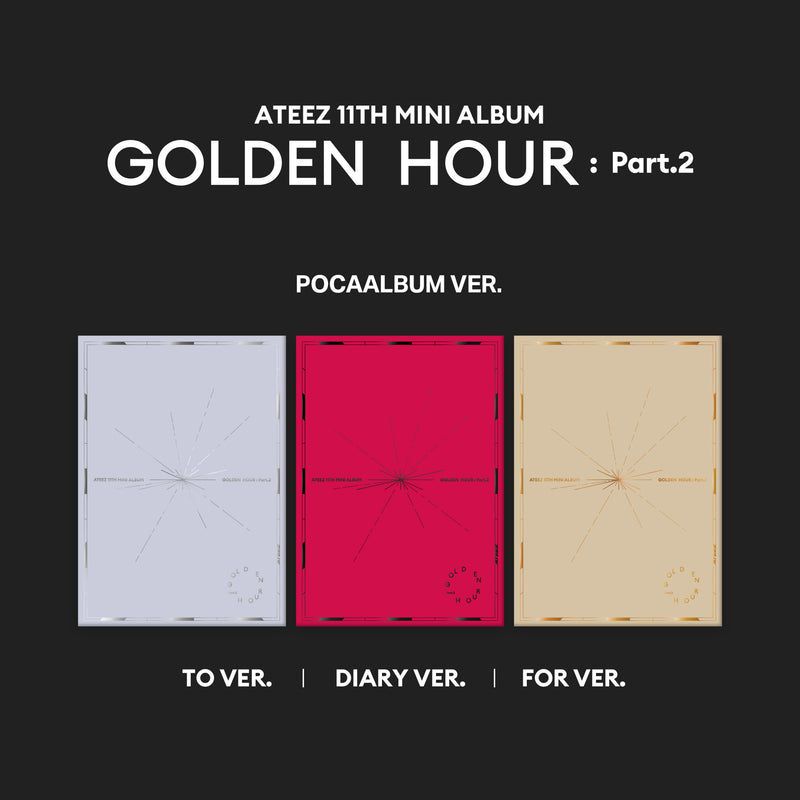 ATEEZ | 에이티즈 | 11th EP [ GOLDEN HOUR: PART 2 ] Poca Album Ver