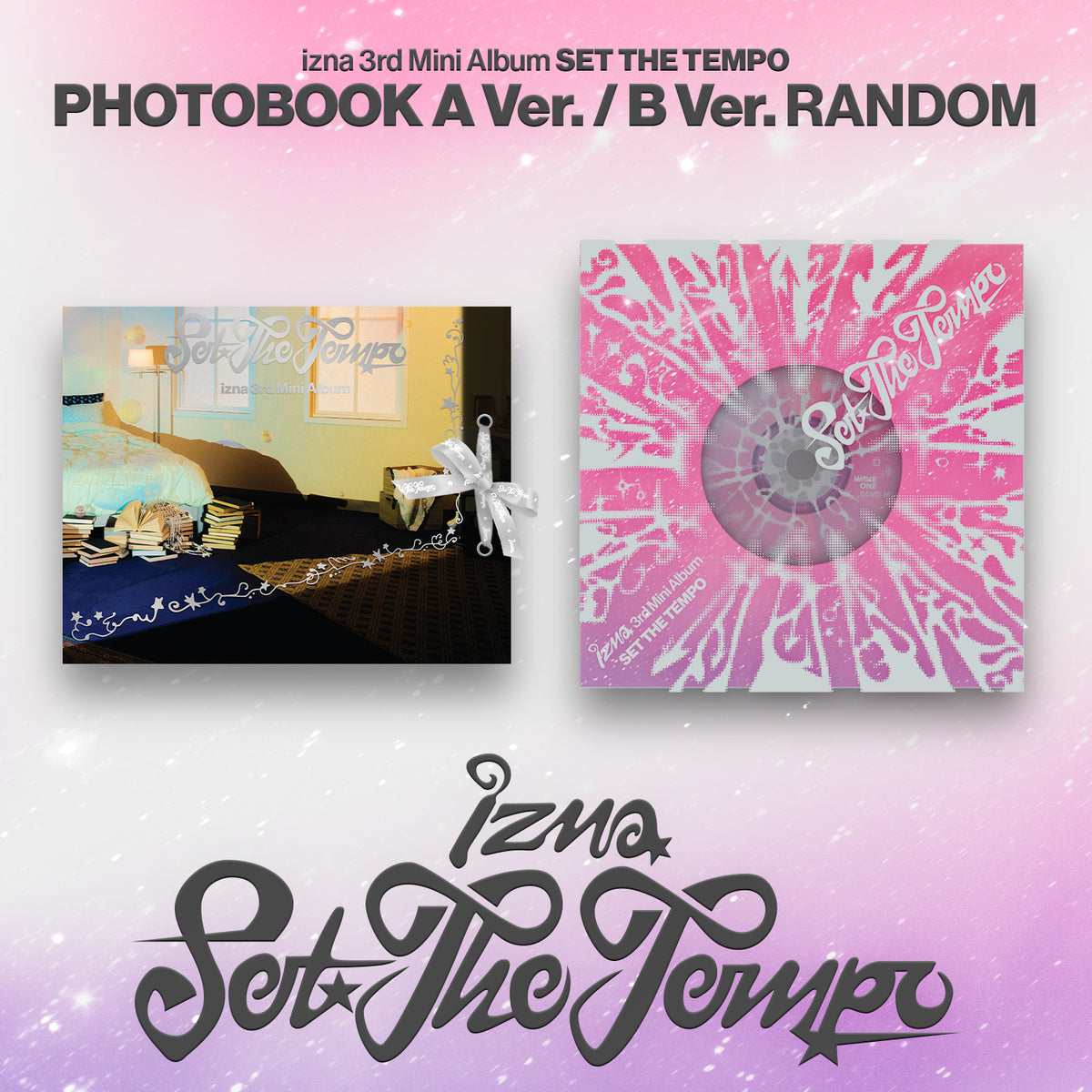 IZNA | 이즈나 | 3rd Mini Album [ SET THE TEMPO ] Photobook Ver