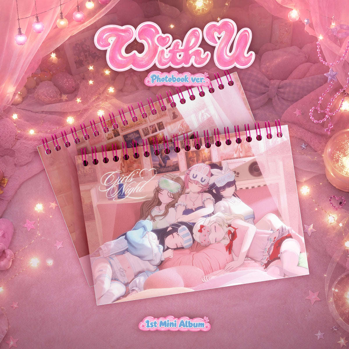 MW:MEU | 뮤 | 1st Mini Album [ WITH U ] Photobook Ver