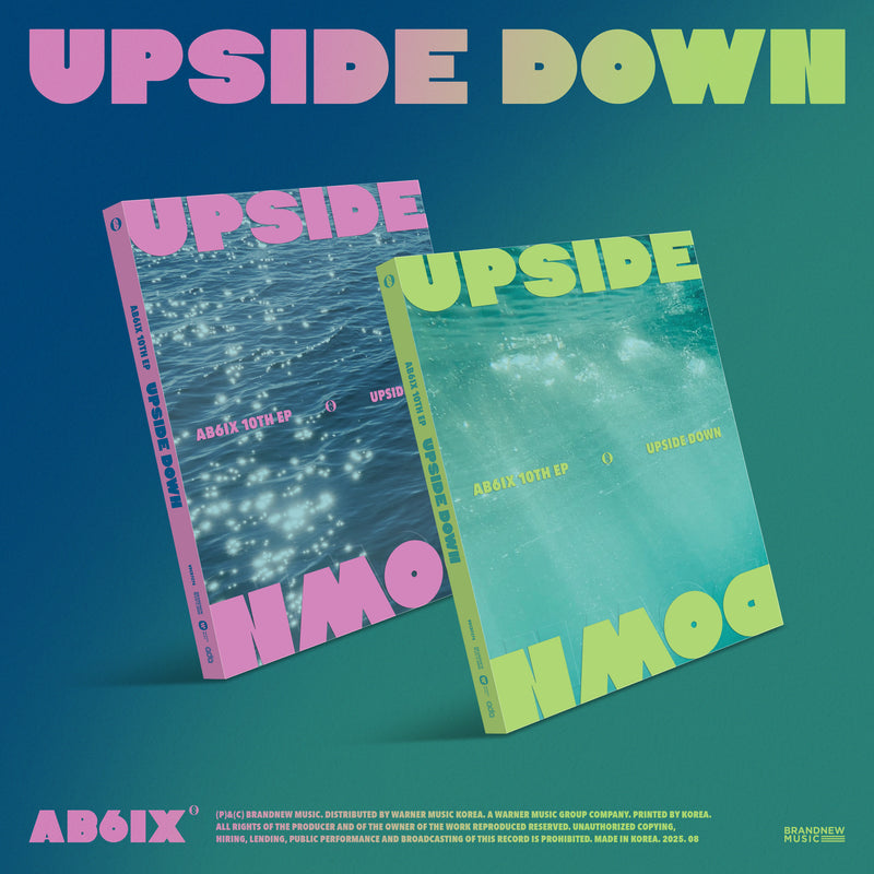 AB6IX | 에이비식스 | 10th EP [ UPSIDE DOWN ] Photobook Ver