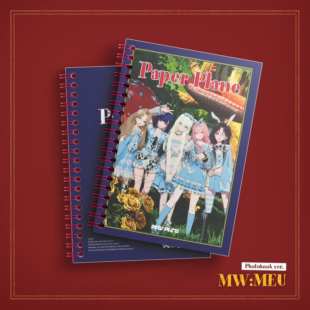 MW:MEU | 뮤 | [ PAPER PLANE ] Photobook Ver