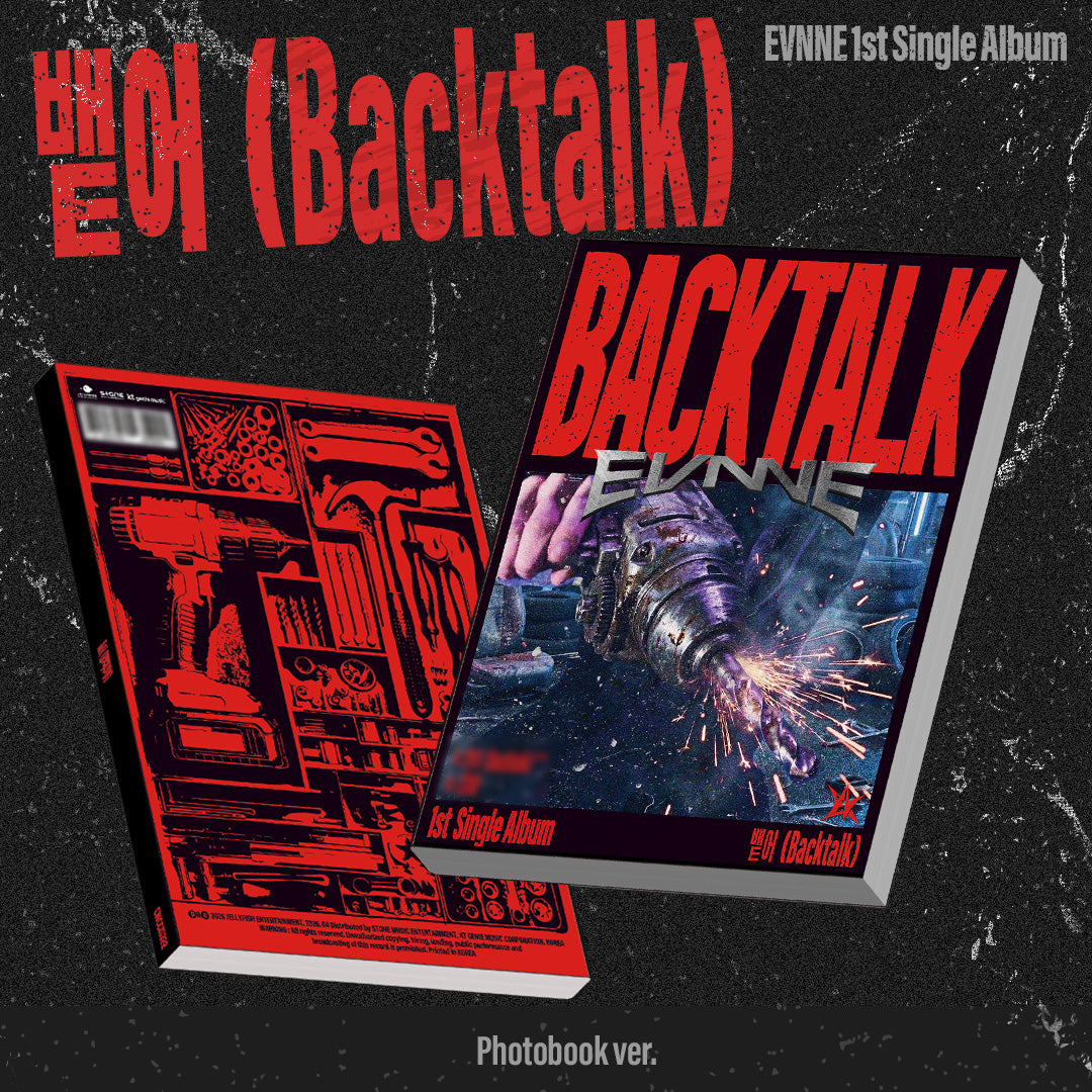 EVNNE | 이븐 | 1st Single [ 뱉어 (BACKTALK) ] Photobook Ver