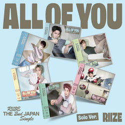 RIIZE | 라이즈 | 2nd Single Japanese Album [ ALL OF YOU ] Member