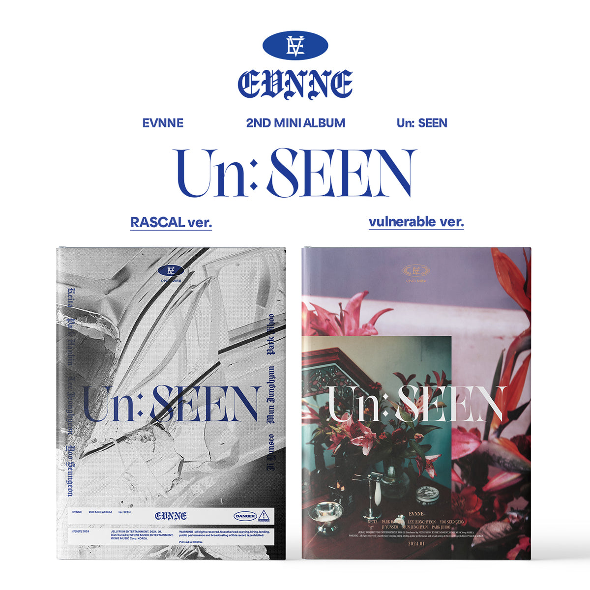 EVNNE | 이븐 | 2nd Mini Album [ UN: SEEN ]