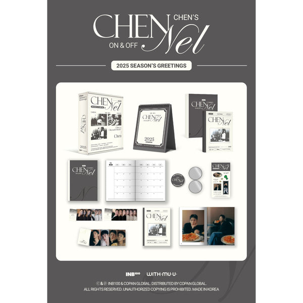 CHEN | 첸 | 2025 SEASON'S GREETINGS [ CHEN'S CHENNEL ON & OFF ]