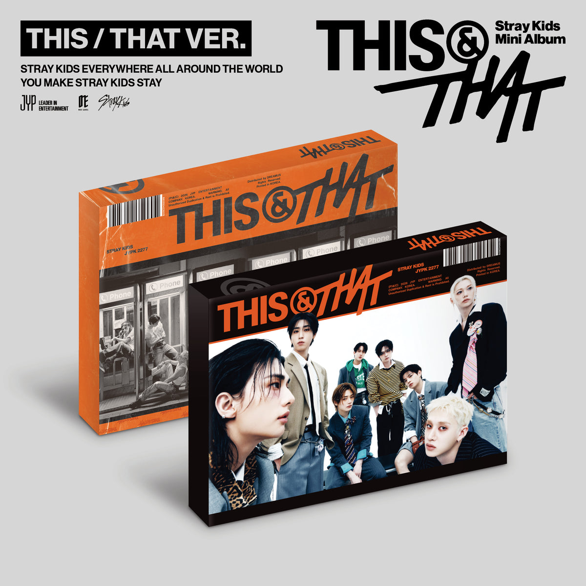 STRAY KIDS | 스트레이키즈 | Mini Album [ THIS & THAT ]