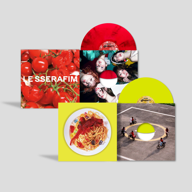 LE SSERAFIM | 르세라핌 | 1st Single Album [ SPAGHETTI ] Vinyl Ver – KPOP ...