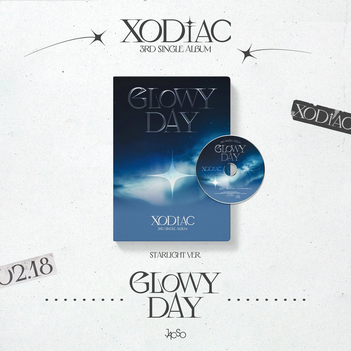 XODIAC | 소디엑 | 3rd Single [ GLOWY DAY ]