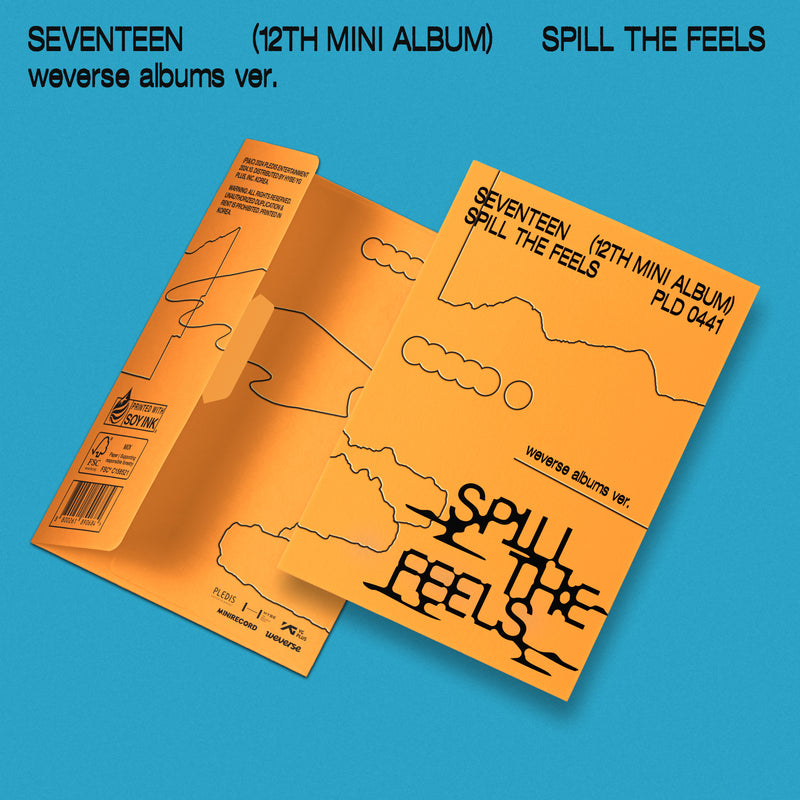 SEVENTEEN | 세븐틴 | 12th Mini Album [ SPILL THE FEELS ] Weverse Ver