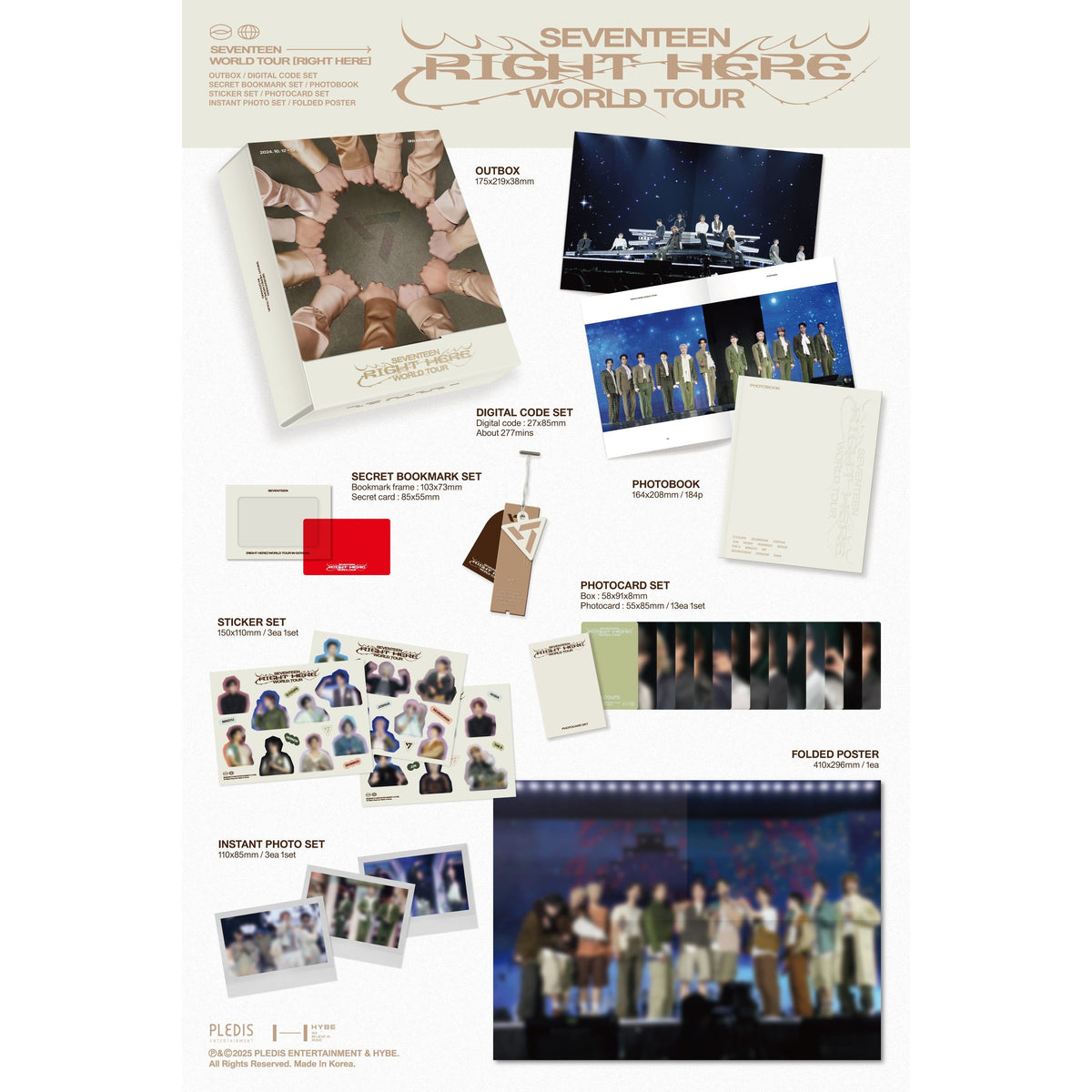 SEVENTEEN | 세븐틴 | WORLD TOUR [ RIGHT HERE ]