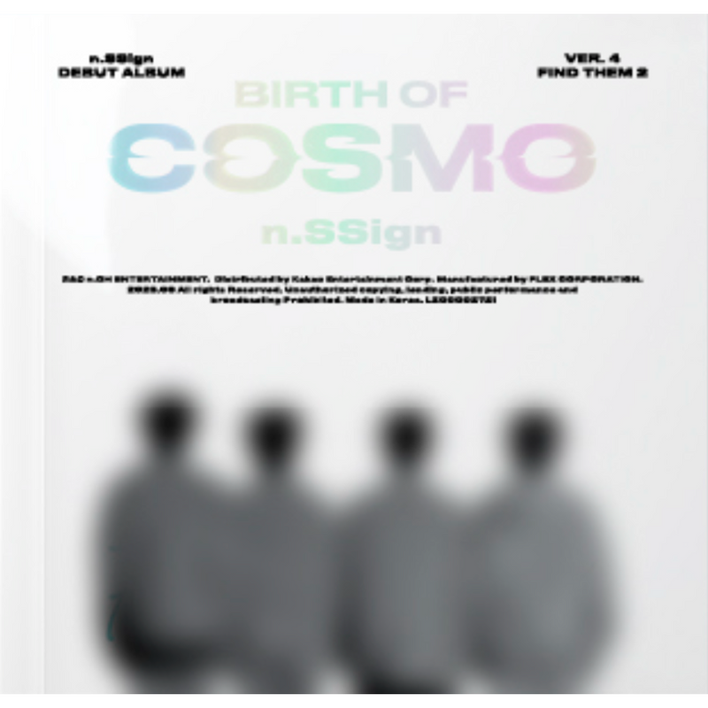 n.SSign | 엔싸인 | DEBUT ALBUM [BIRTH OF COSMO] (Find Them 3, 4 ver)