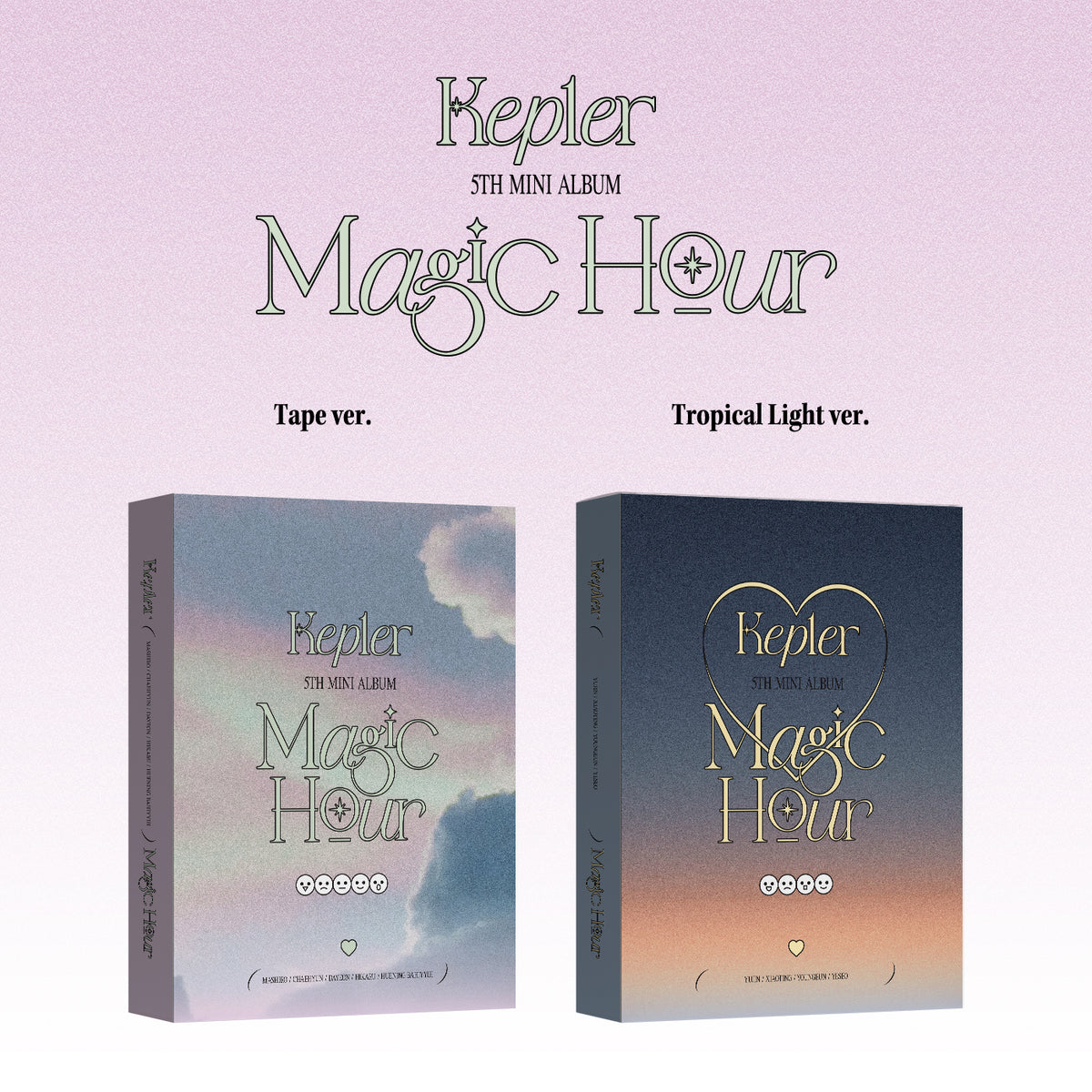 KEP1ER | 케플러 | 5th Mini Album [MAGIC HOUR] (Unit Ver.)