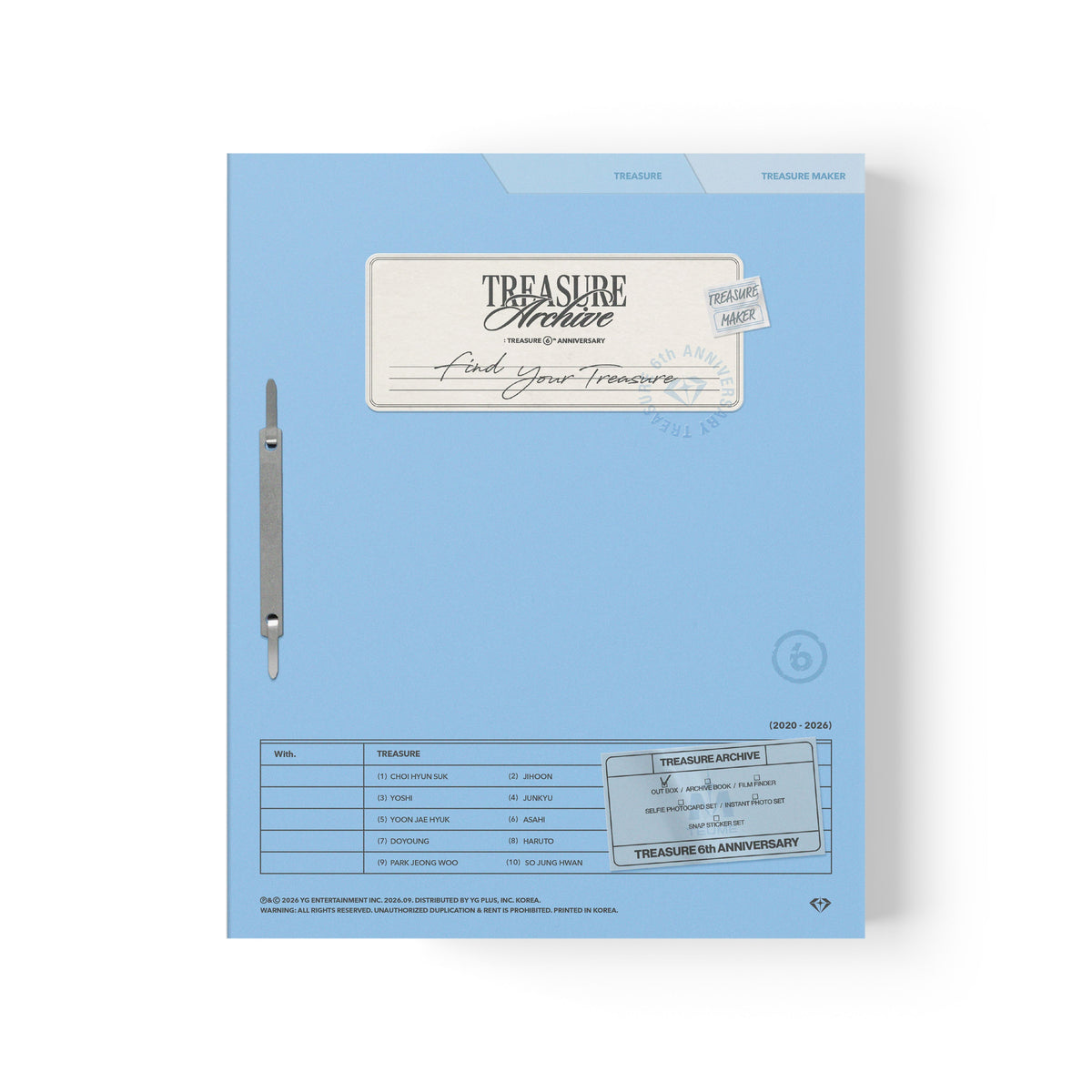 TREASURE | 트레저 | TREASURE ARCHIVE: TREASURE 6TH ANNIVERSARY