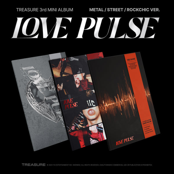 TREASURE | 트레저 | 3rd Mini Album [ LOVE PULSE ]