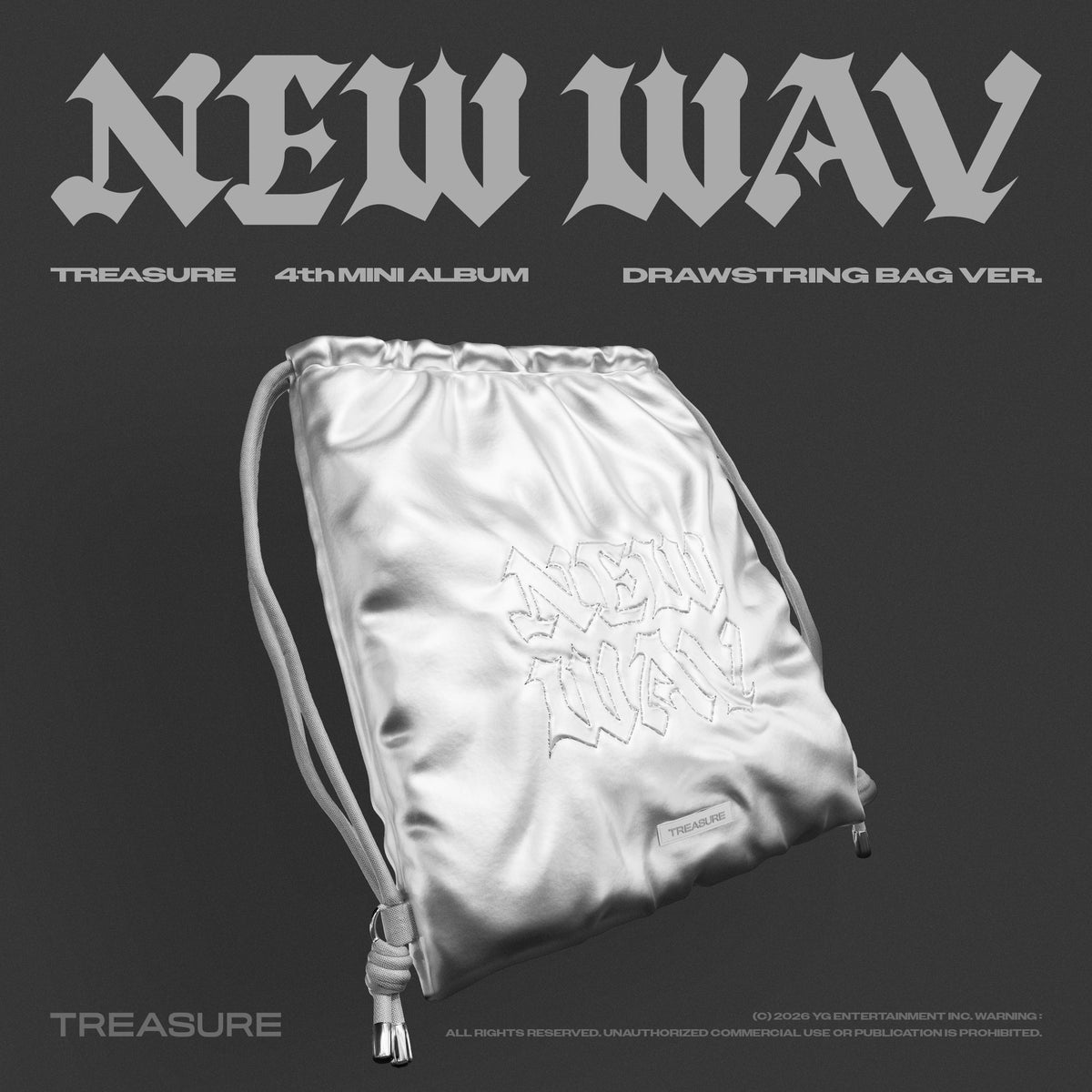 TREASURE | 트레저 | 4th Mini Album [ NEW WAV ] Drawstring Bag Ver