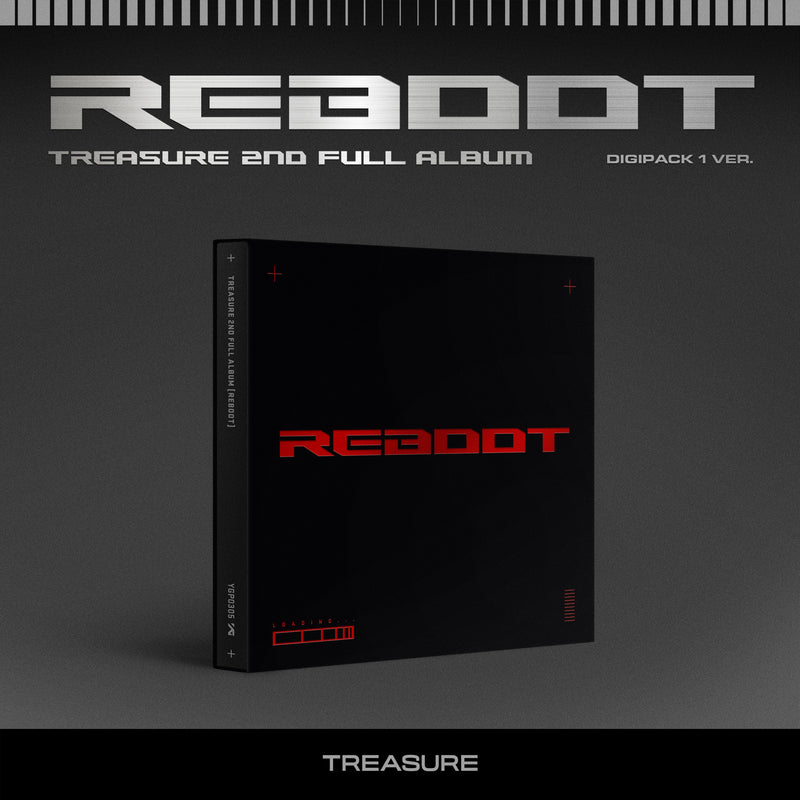 TREASURE | 트레져 | 2ND FULL ALBUM [REBOOT] (Digipack ver)