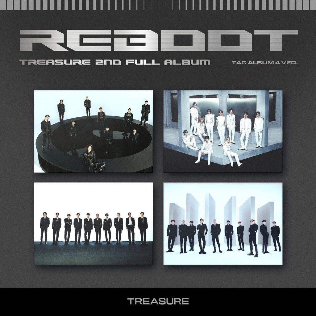 TREASURE | 트레져 | 2ND FULL ALBUM [REBOOT] (YG Tag ver) – KPOP