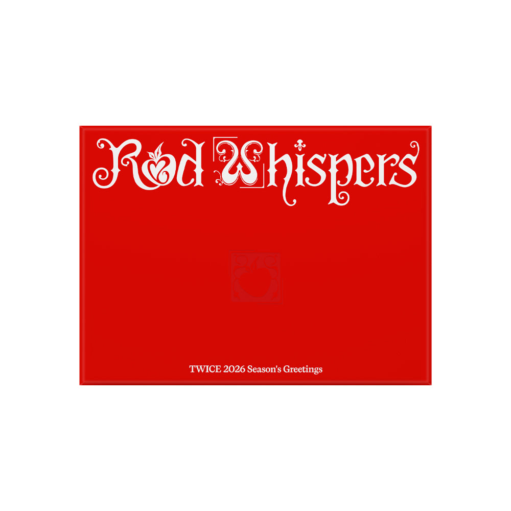 TWICE | 트와이스 | 2026 SEASON'S GREETINGS [ RED WHISPERS ]