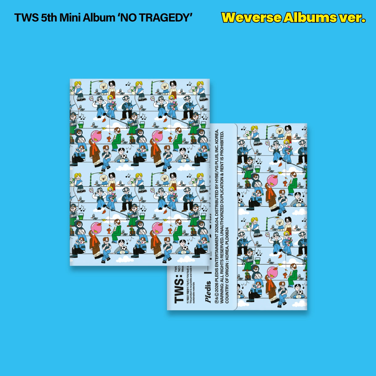 TWS | 투어스 | 5th Mini Album [ NO TRAGEDY ] Weverse Album Ver