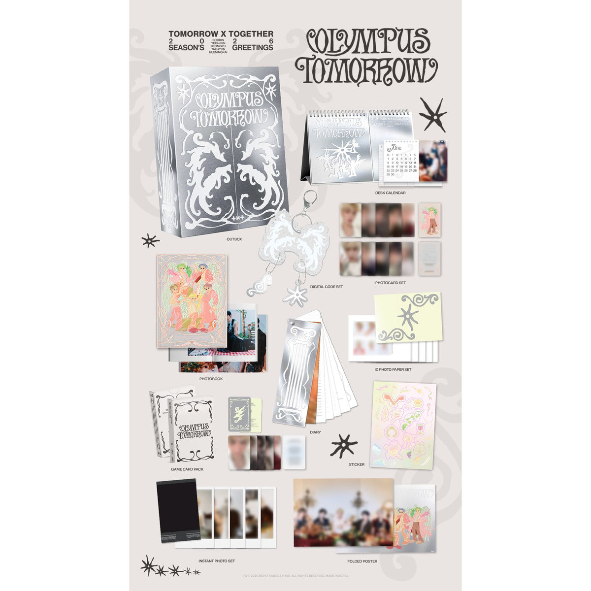 TXT  | 투모로우바이투게더 | 2026 SEASONS GREETINGS [ OLYMPUS TOMORROW ]