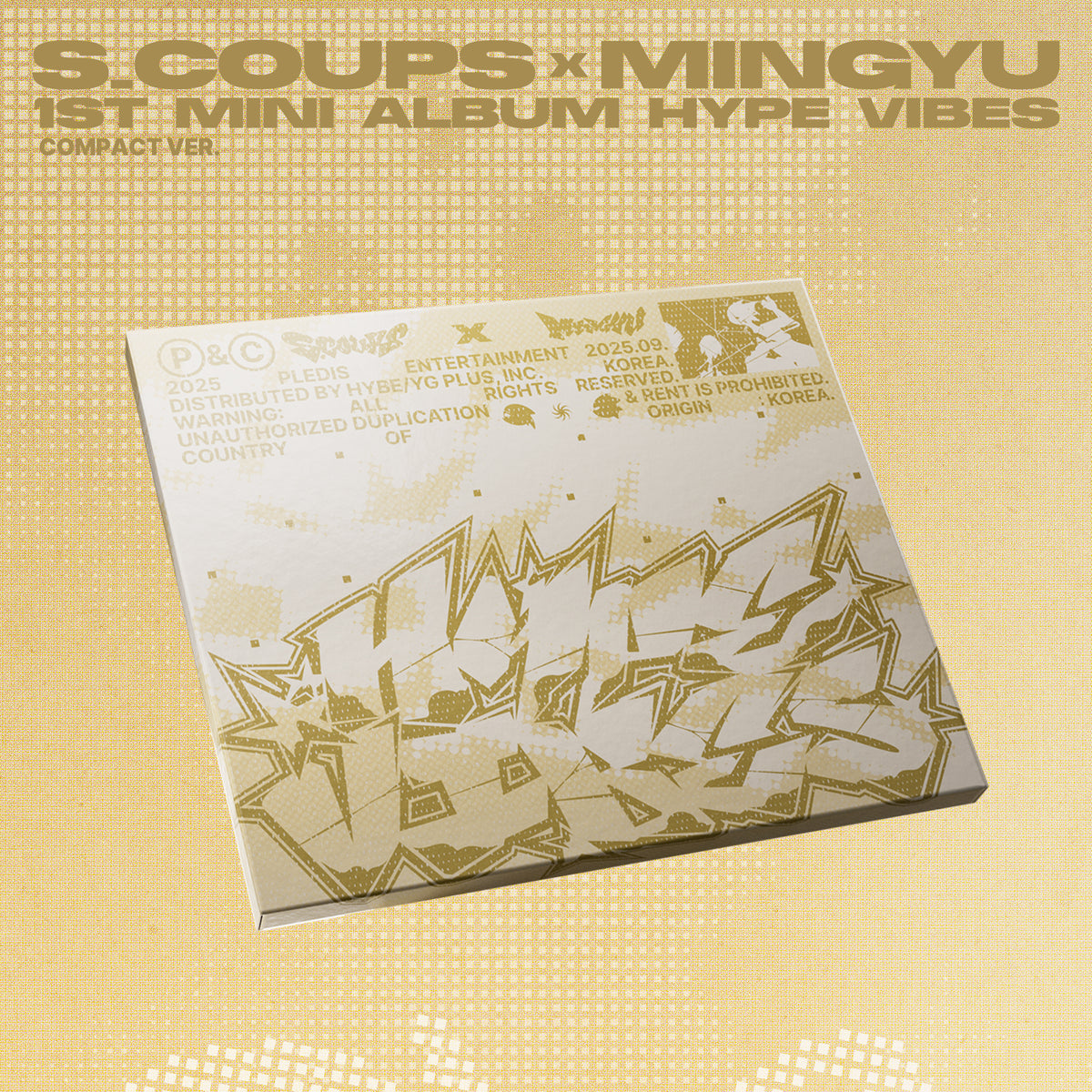 S.COUPS x MINGYU | 에스쿱스 x 민규 | 1st Mini Album [ HYPE VIBES ] Compact Ver