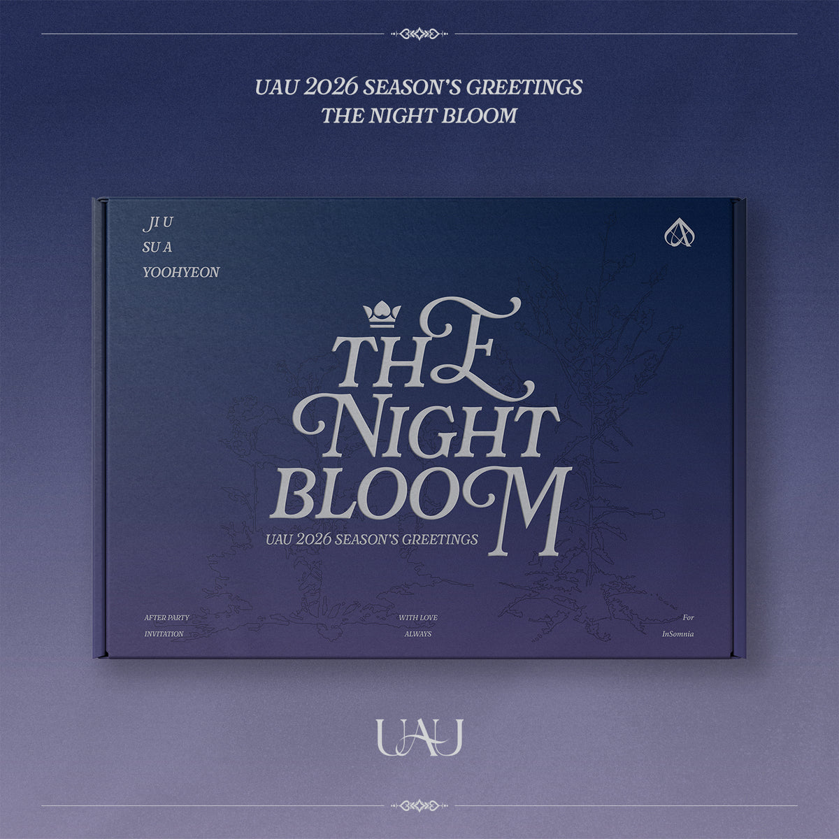 UAU | 유아유 | 2026 SEASON'S GREETINGS [ THE NIGHT BLOOM ]