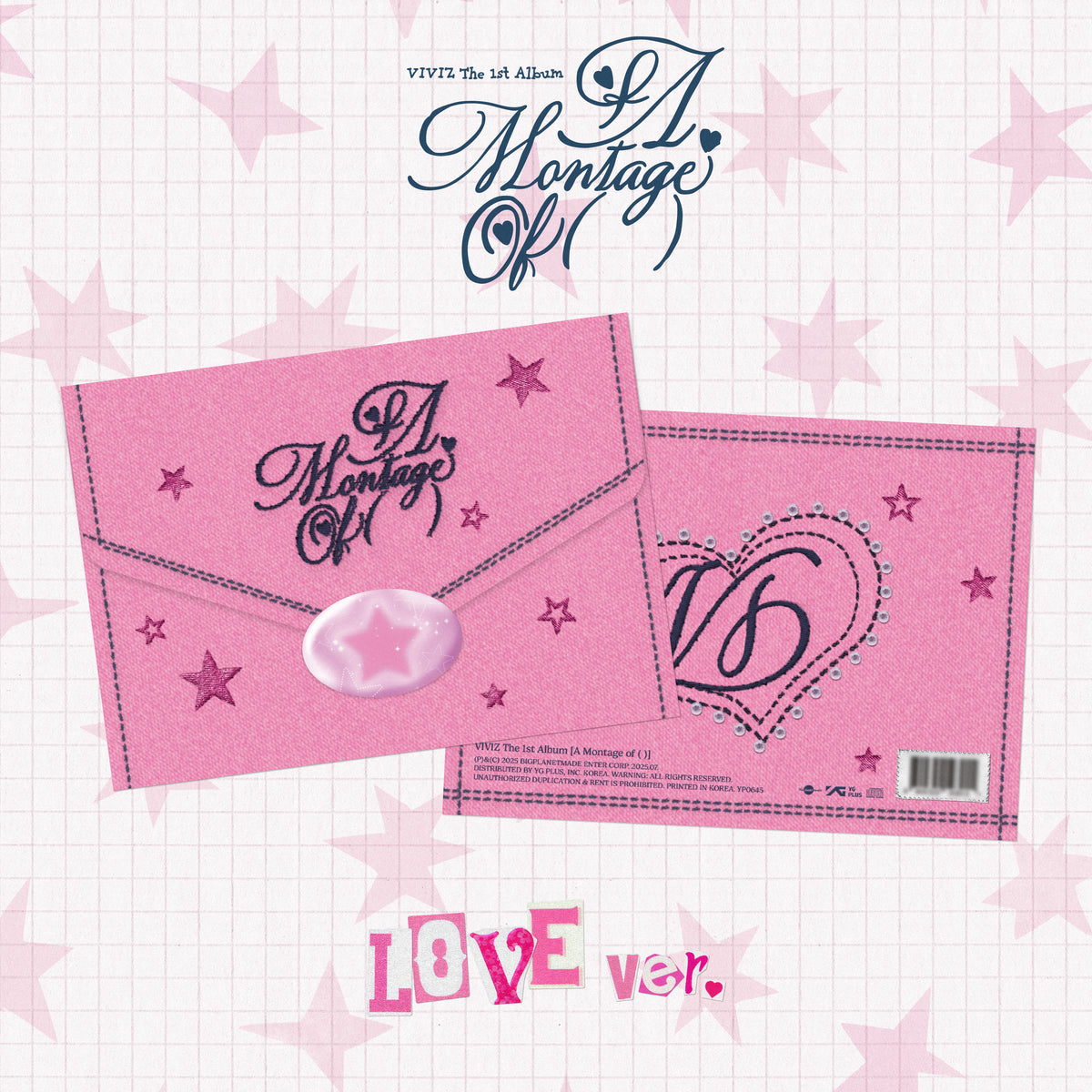 VIVIZ | 비비지 | 1st Album [ A MONTAGE OF ( ) ] LOVE Ver
