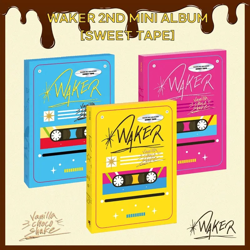 WAKER | 웨이커 | 2nd Mini Album [ SWEET TAPE ]