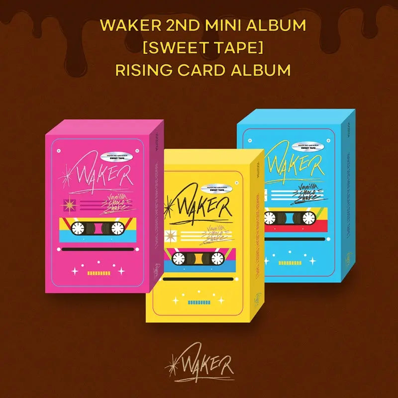 WAKER | 웨이커 | 2nd Mini Album [ SWEET TAPE ] Rising Card Album