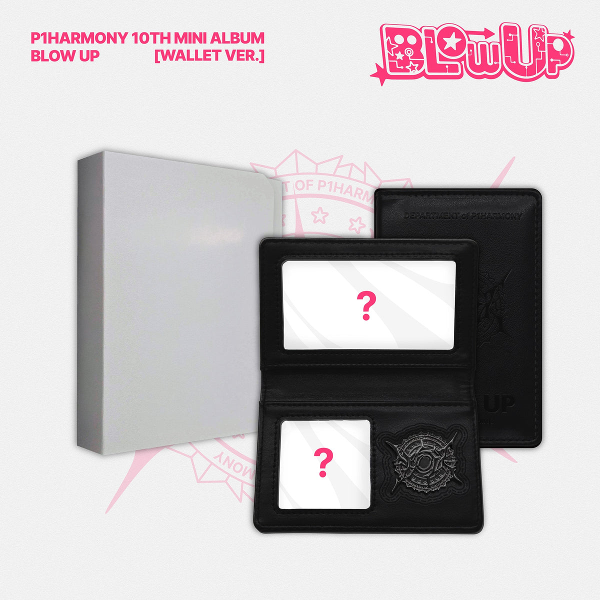 P1HARMONY | 피원하모니 | 10th Mini Album [ BLOW UP ] Wallet Ver + APPLEMUSIC POBs