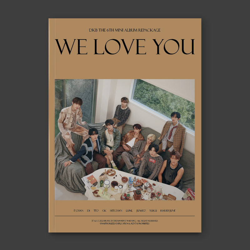 DKB | 다크비 | 6th Mini Album Repackage [WE LOVE YOU]