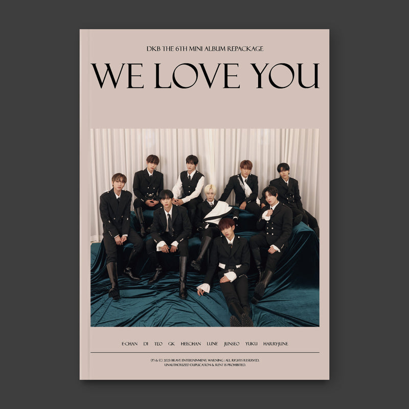DKB | 다크비 | 6th Mini Album Repackage [WE LOVE YOU]