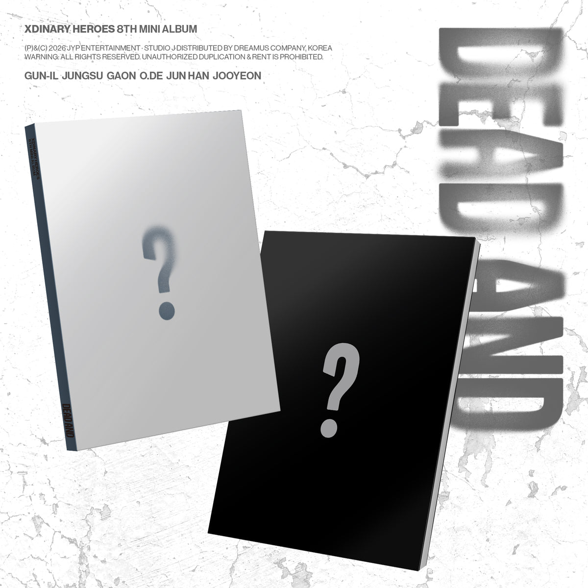 XDINARY HEROES | 엑스디머리 히어로즈 | 8th Mini Album [ DEAD AND ]