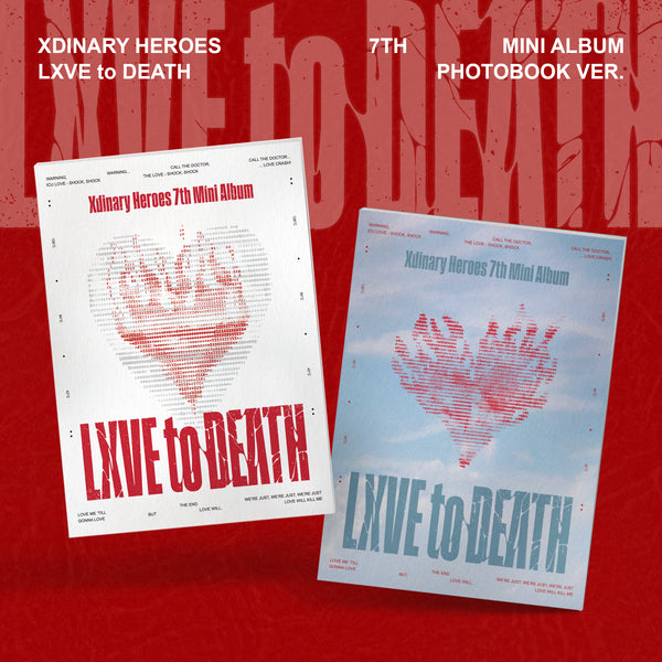 XDINARY HEROES | 엑스디너리 히어로즈 | 7th Mini Album [ LXVE TO DEATH ] Photobook Ver