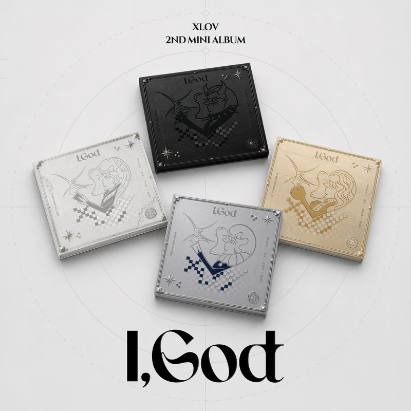 XLOV | 엑스러브 | 2nd Mini Album [ I, GOD ] + APPLEMUSIC POBs