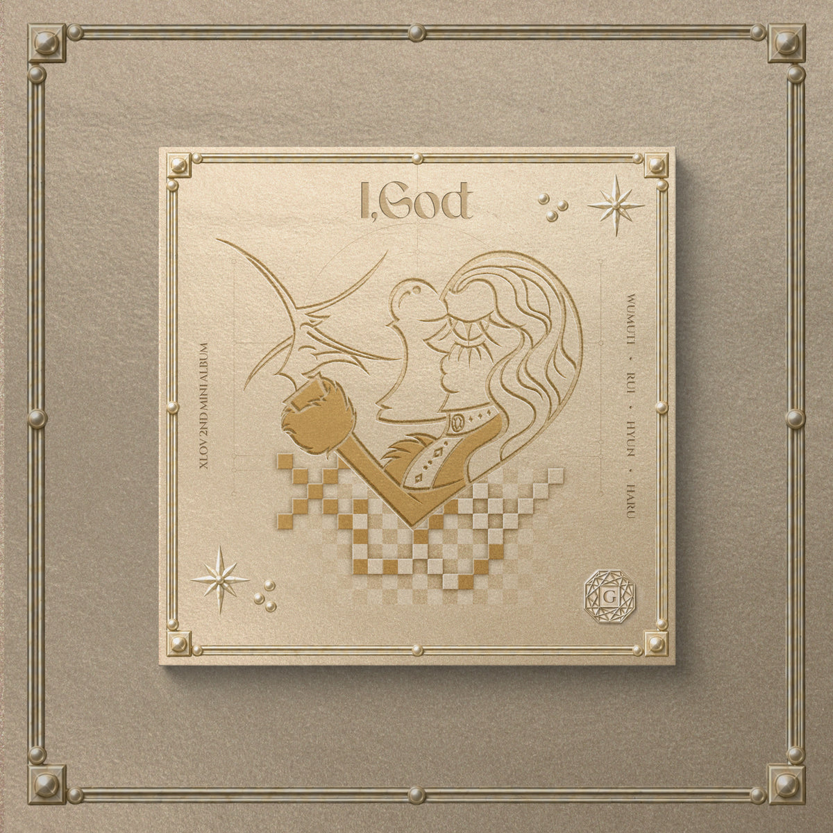 XLOV | 엑스러브 | 2nd Mini Album [ I, GOD ]