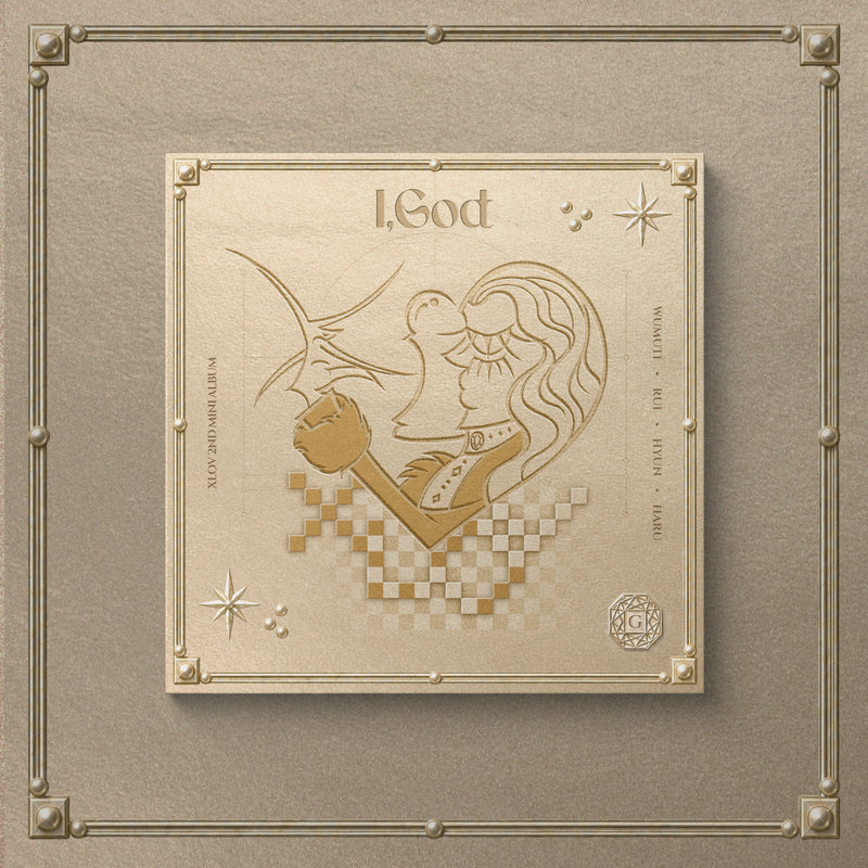 XLOV | 엑스러브 | 2nd Mini Album [ I, GOD ] + APPLEMUSIC POBs