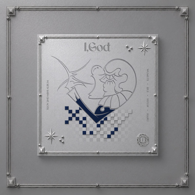 XLOV | 엑스러브 | 2nd Mini Album [ I, GOD ] + APPLEMUSIC POBs