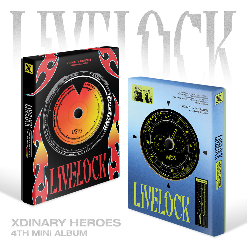 XDINARY HEROES | 엑스디너리 히어로즈 | 4th Mini Album [ LIVELOCK ]
