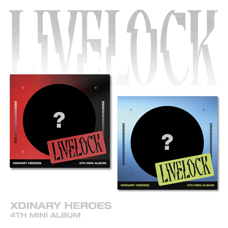XDINARY HEROES | 엑스디너리 히어로즈 | 4th Mini Album [ LIVELOCK ] Digipack Ver