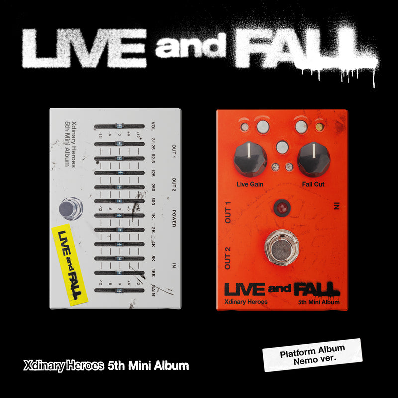 XDINARY HEROES | 엑스디너리 히어로즈 | 5th Mini Album [ LIVE AND FALL ] Platform Ver