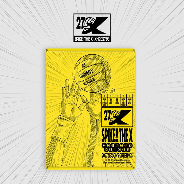 XDINARY HEROES | 엑스디너리 히어로즈 | 2027 SEASON'S GREETINGS [ SPIKE! THE X ] + APPLEMUSIC POB