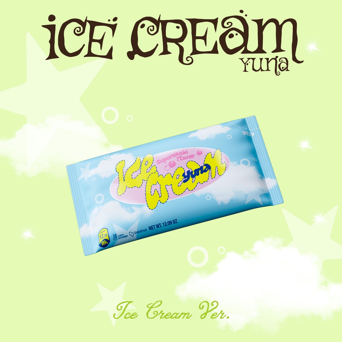 YUNA | 유나 | [ ICE CREAM ] Ice Cream Ver + APPLEMUSIC POB