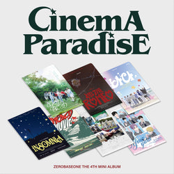 ZEROBASEONE | 제로베이스원 | 4th Mini Album [ CINEMA PARADISE ] Zerose Ver + POBs