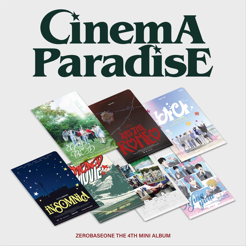 ZEROBASEONE | 제로베이스원 | 4th Mini Album [ CINEMA PARADISE ] Zerose Ver