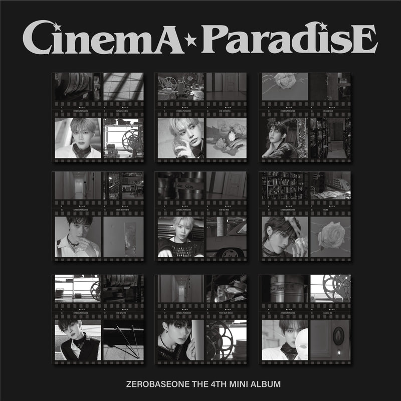 ZEROBASEONE | 제로베이스원 | 4th Mini Album [ CINEMA PARADISE ] Digipack Ver